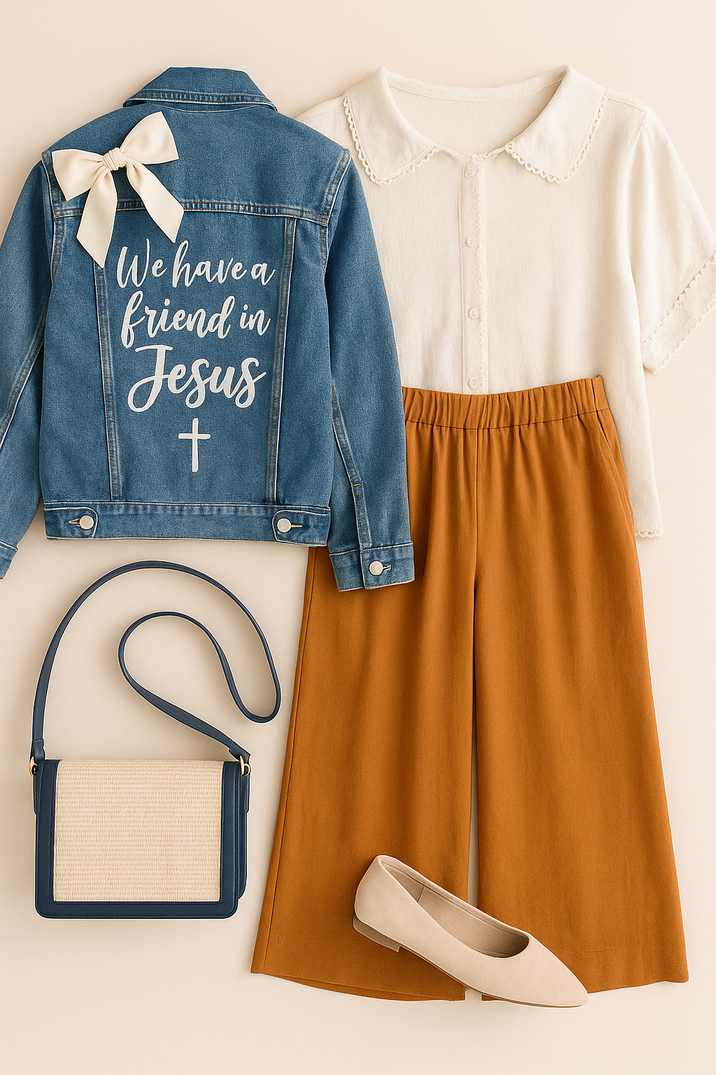 Ainsley Scallop Blouse