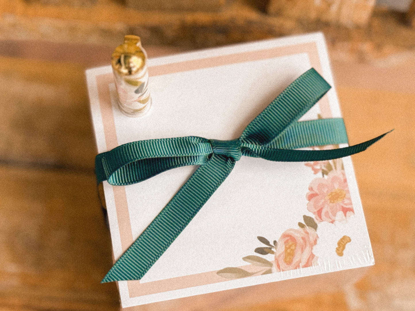 Altogether Beautiful Floral Note Block & Pen