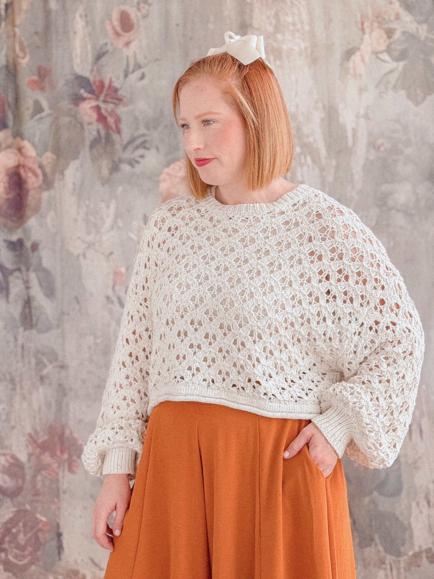 Oak & Ivy Crochet Sweater