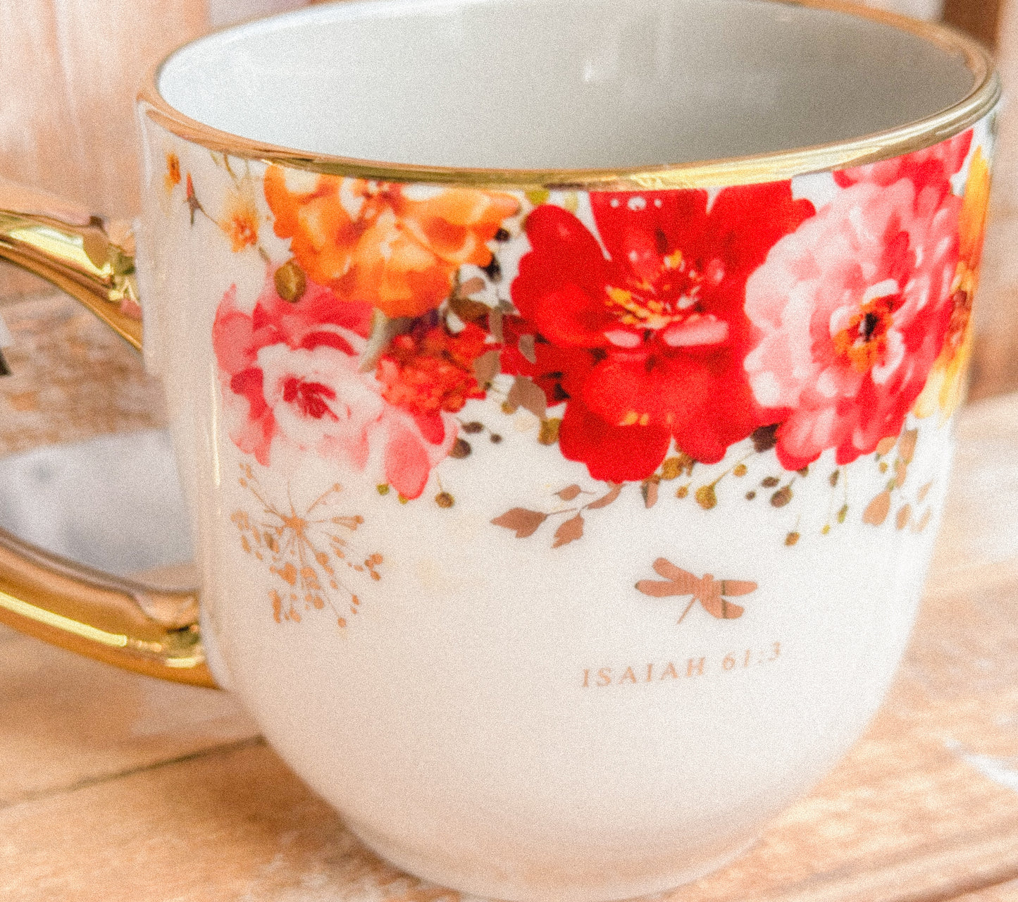 Beauty From Ashes Marigold Mug