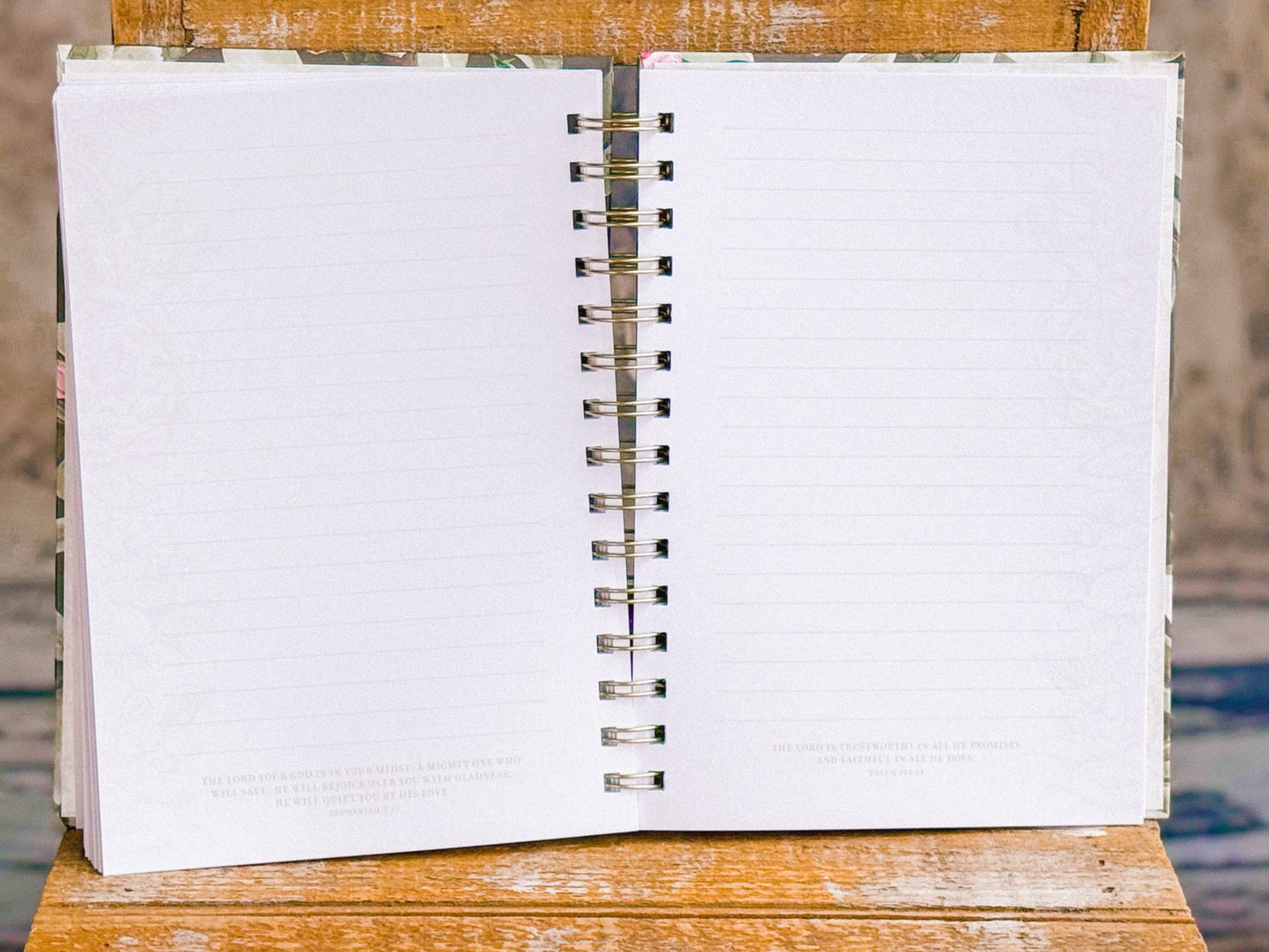 Everything Beautiful Green Wreath Journal