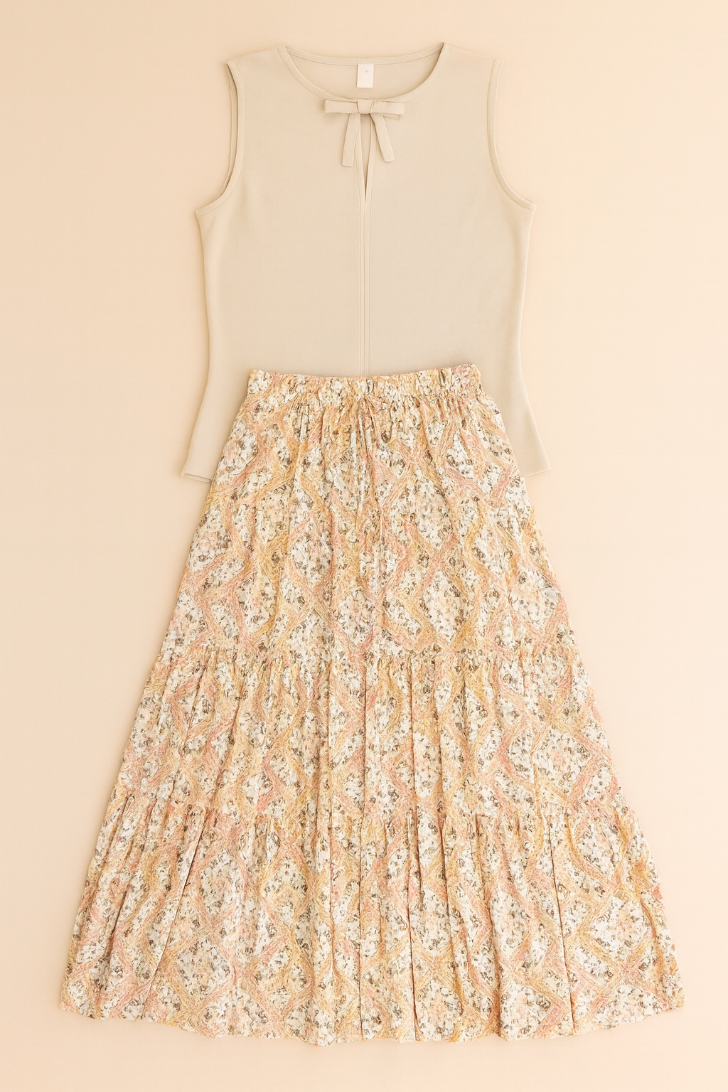 Bramley Bloom Tiered Maxi Skirt