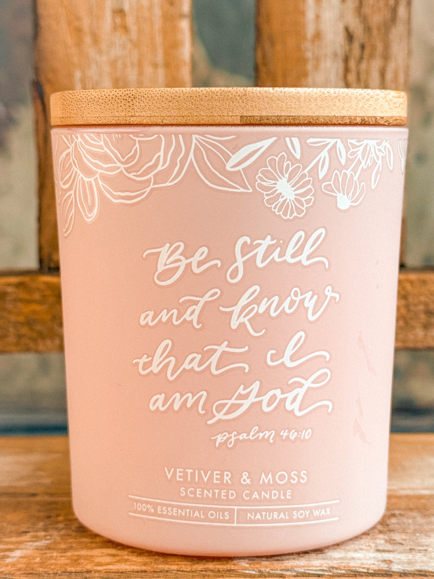 Be Still & Know Vetiver & Moss Candle