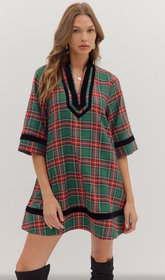 Holly Glen Tartan Midi