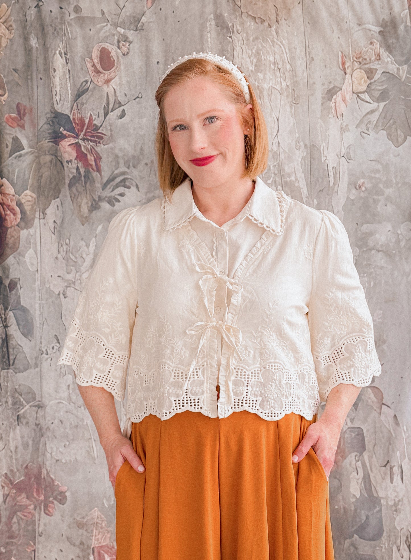 Hollingsworth Tie Blouse