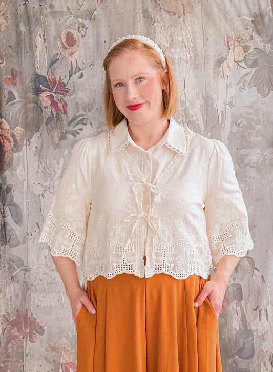 Hollingsworth Tie Blouse