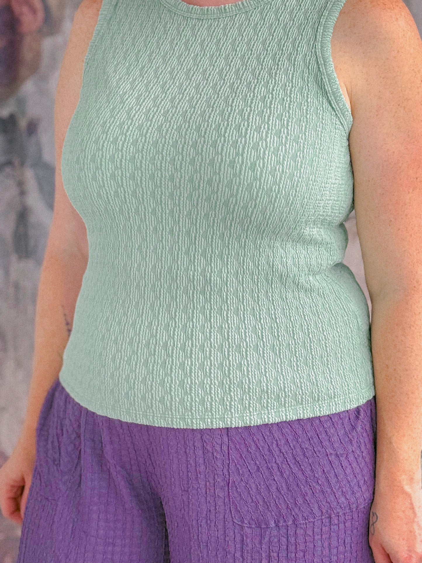 Winchester Sage Knit Tank