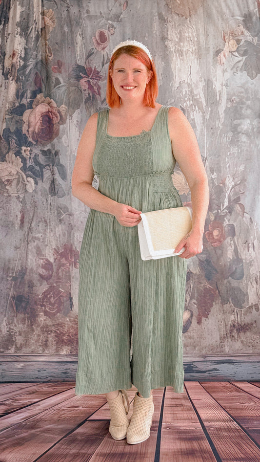 Fernleigh Crinkle Jumpsuit