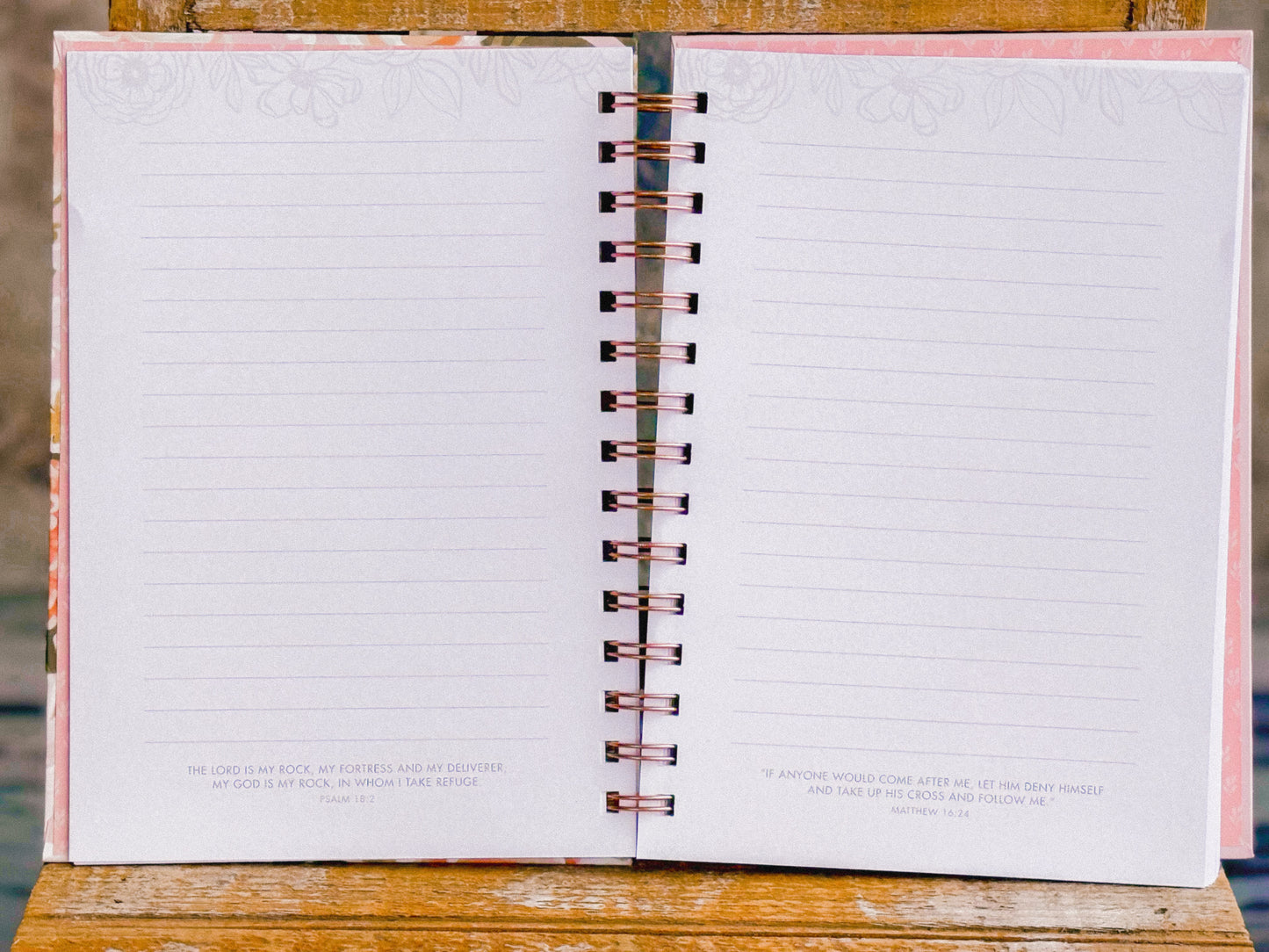 Strength & Dignity Floral Journal