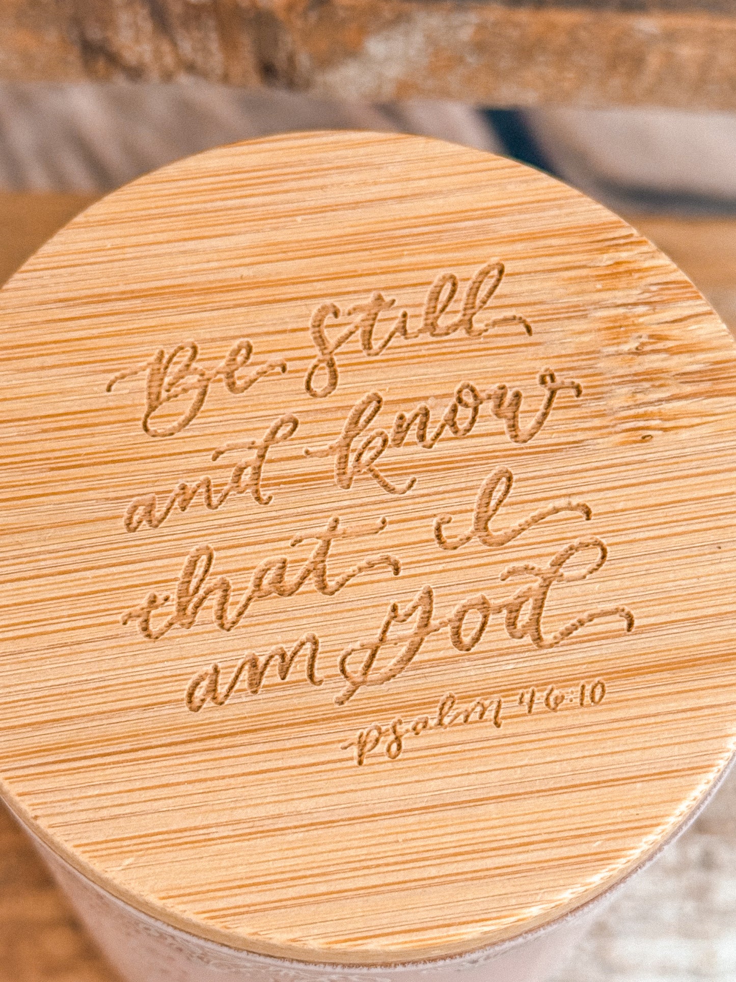 Be Still & Know Vetiver & Moss Candle