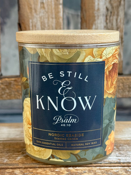 Be Still & Know Nordic Seaside Candle