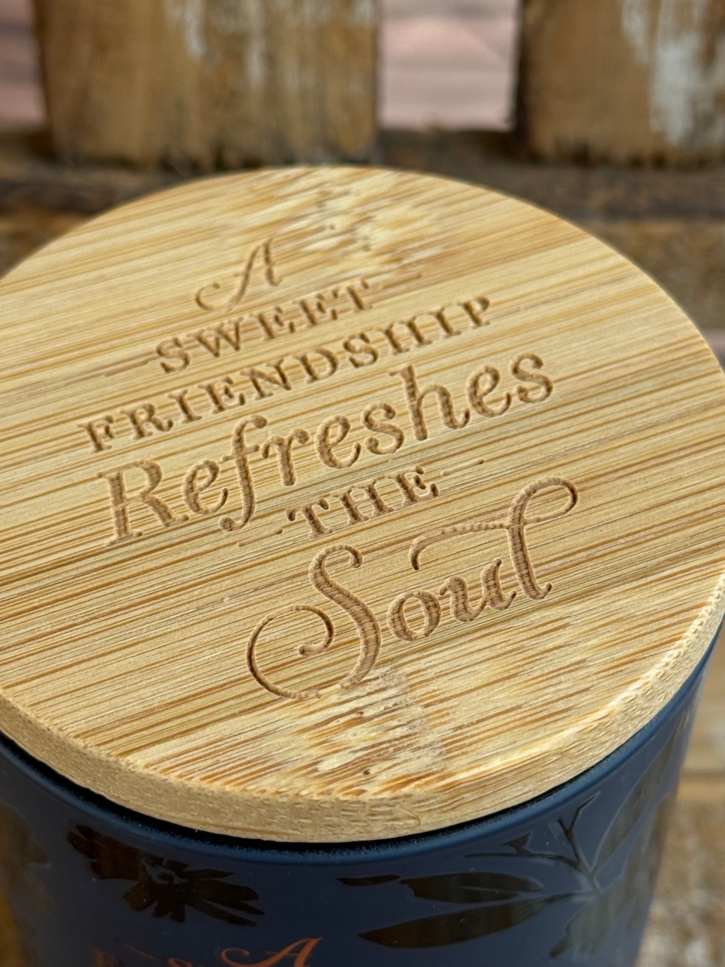 Sweet Friendship Lotus Blossom Candle