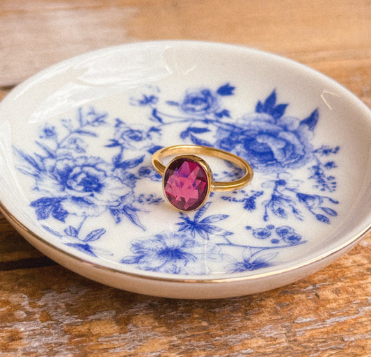 Amethyst Gemstone Ring