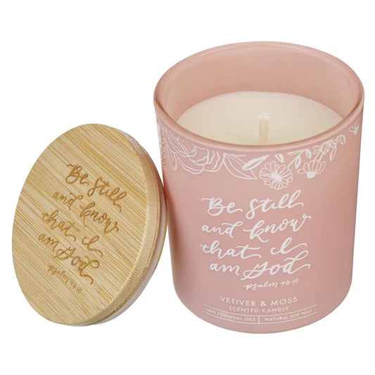 Be Still & Know Vetiver & Moss Candle