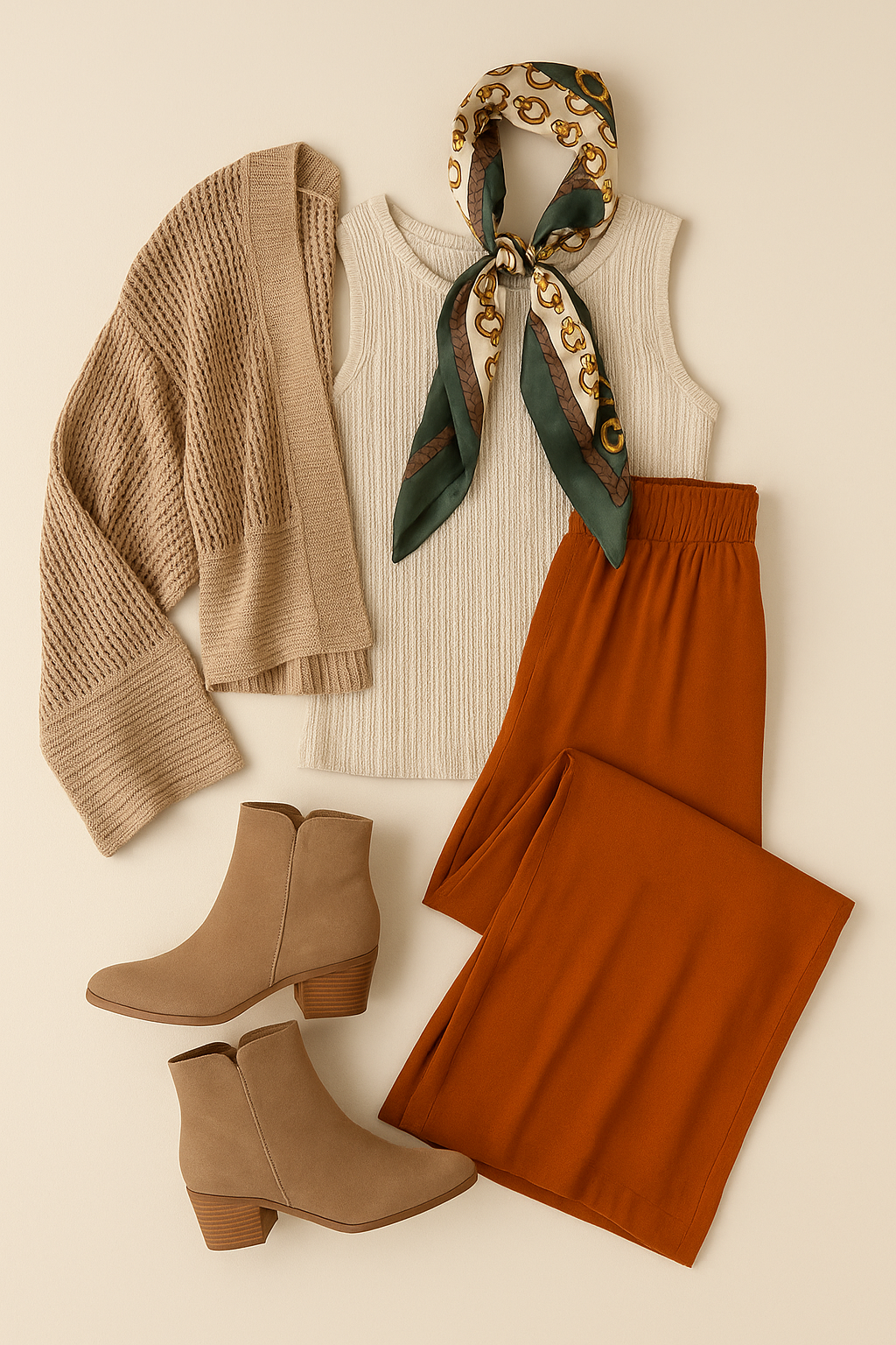 Somerset Cream Knit Tank